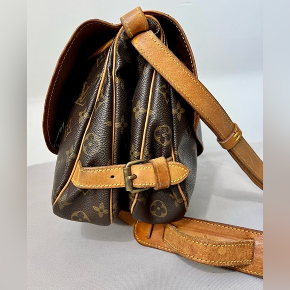 Louis Vuitton Saumur 30 Crossbody Double Saddle Brown Messenger - Picture 16 of 16